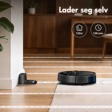CTL01 kjører selv tilbake til ladestasjonen