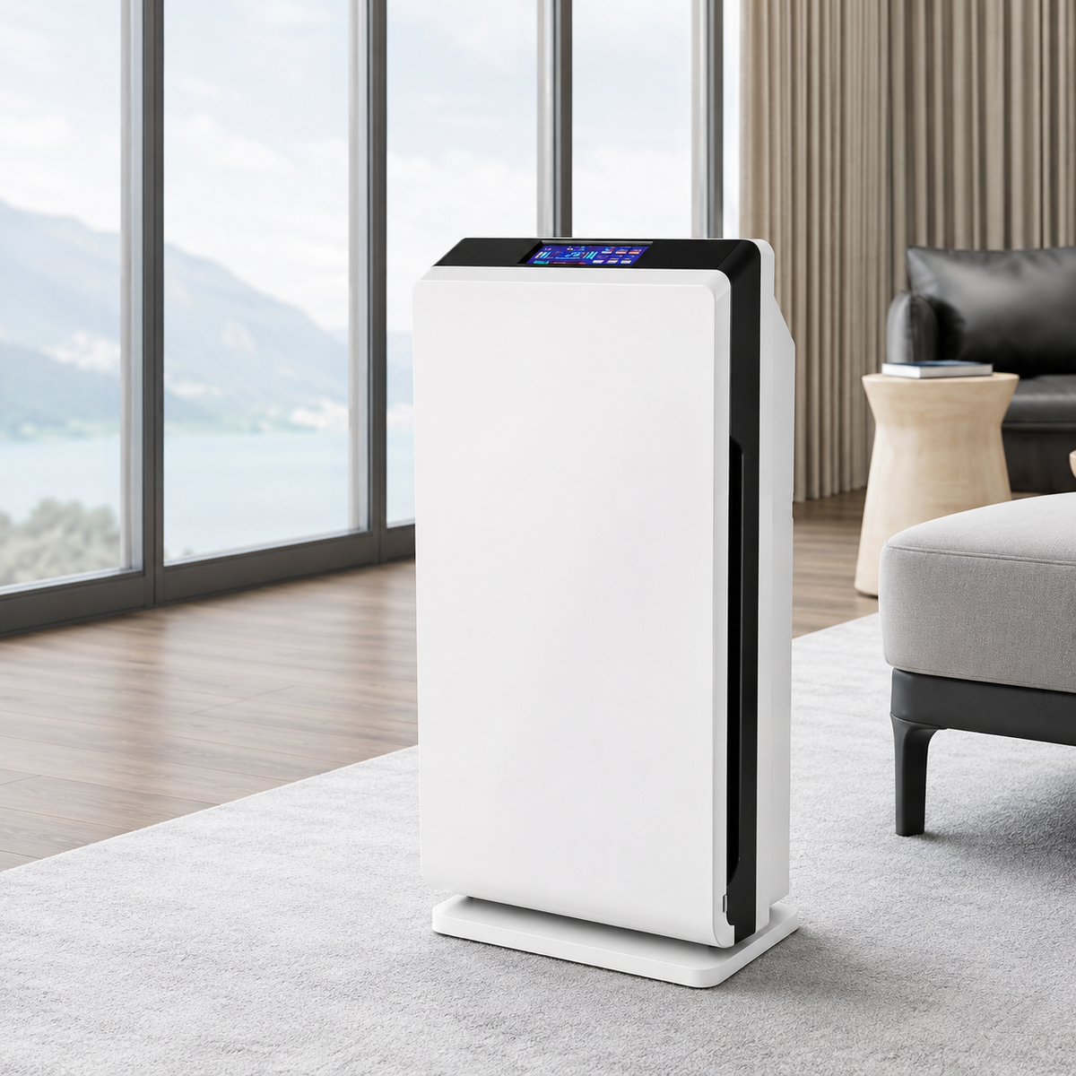 Clean X Air Pro plassert i stuen