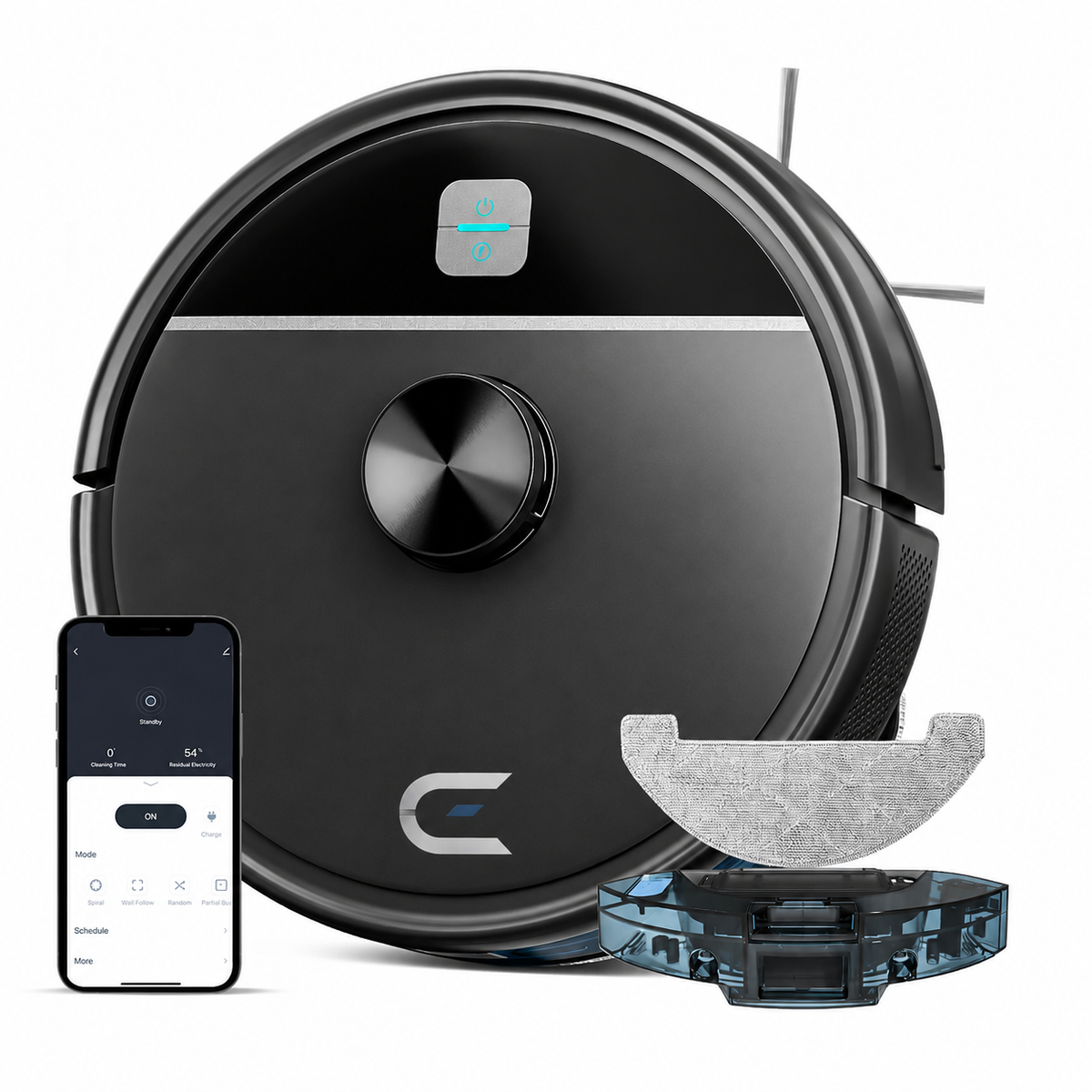 Robotstøvsuger CTL01 sett forfra