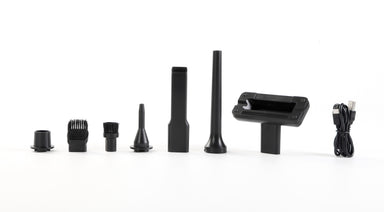 Alt tilbehøret som følger med T98A, inkludert USB-ladekabel